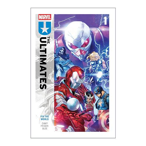 英文原版 Ultimates By Deniz Camp Vol.1 Fix The World 终极 卷一 修复世界 终极宇宙合集 漫威漫画 英文版 进口英语原版书籍