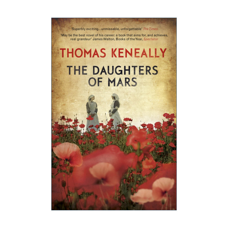 英文原版小说 The Daughters of Mars 战争的女儿 辛德勒名单作者托马斯·肯尼利 Thomas Keneally 英文版 进口英语原版书籍