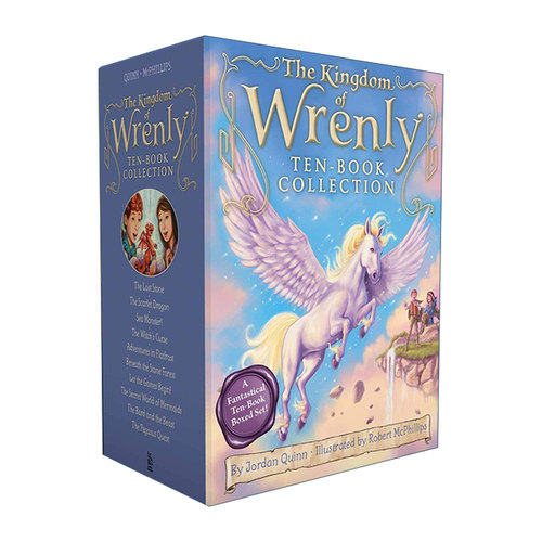 英文原版 The Kingdom of Wrenly Ten-Book Collection 儿童魔法故事 Wrenly王国系列1-10册盒装 英文版 进口英语原版书籍