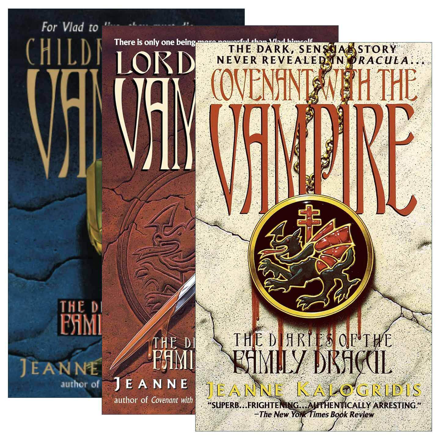 英文原版 The Diaries of the Family Dracul 德古拉家族日记系列3册 恐怖奇幻小说 Jeanne Kalogridis 英文版 进口英语原版书籍
