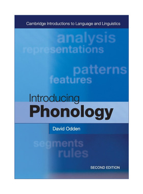 Introducing Phonology 音系学导论 剑桥语言和语言学导论系列