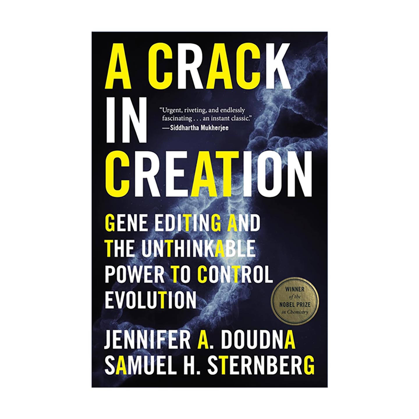 创造之开天辟地A Crack in Creation 2020诺贝尔化学奖 英文原版社会科学读物 进口英语书籍