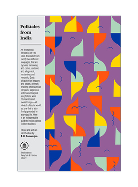 英文原版 Folktales from India The Pantheon Fairy Tale and Folklore Library 印度民间故事 A. K. Ramanujan 进口英语原版书籍