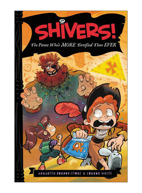 英文原版 Shivers! #4 The Pirate Who’s More Terrified than Ever 抖笑小海盗4 章节书 精装 英文版 进口英语原版书籍