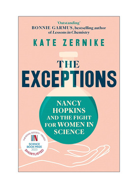 英文原版 The Exceptions 例外 南希·霍普金斯为科学领域的女性而战 英文版 进口英语原版书籍
