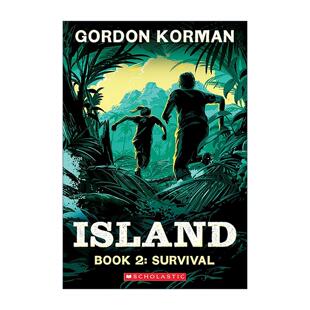 英文原版 Survival 孤岛三部曲第二卷 生存 青少年冒险小说 Gordon Korman 英文版 进口英语原版书籍