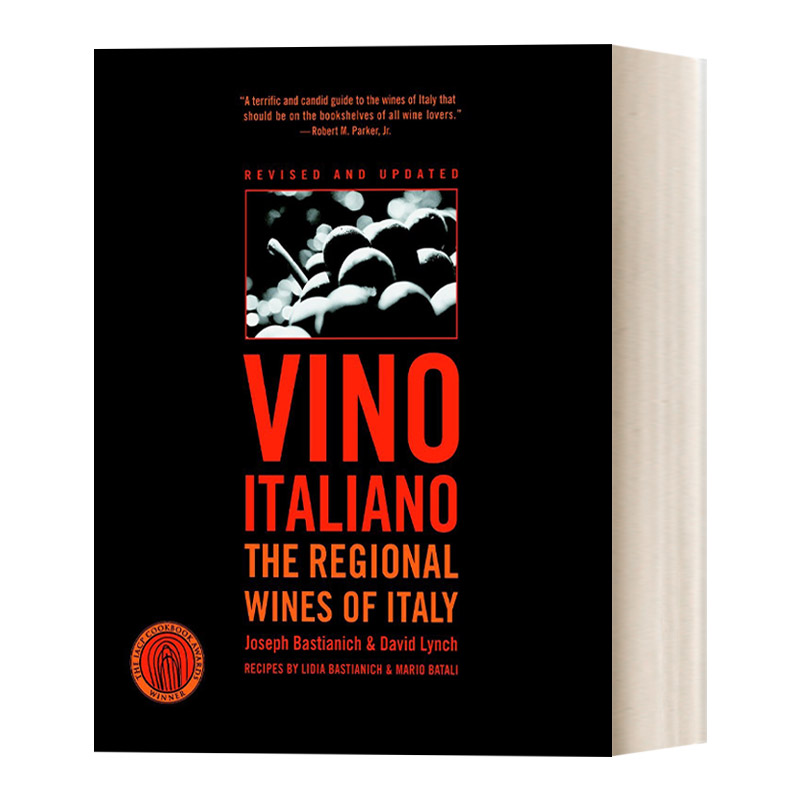 英文原版 Vino Italiano: The Regional Wines of Italy意大利地方葡萄酒酿造食谱 Joseph Bastianich英文版进口英语原版书籍