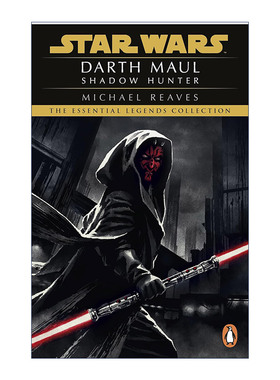英文原版 Star Wars Darth Maul Shadow Hunter 星球大战 共和国陨落 达斯·摩尔 星战正史小说 英文版 进口英语原版书籍