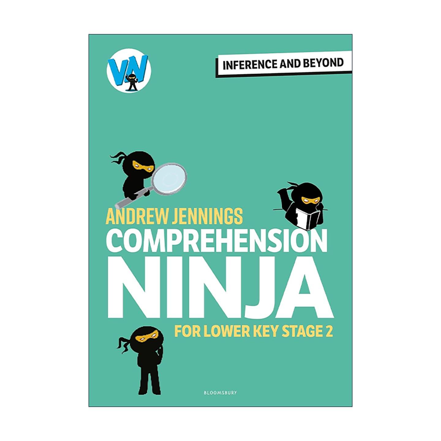 英文原版 Comprehension Ninja 忍者阅读理解学习指南 KS2阶段低年级7-9岁 适配英国国家课程与SATs考试需求 进口英语原版书籍