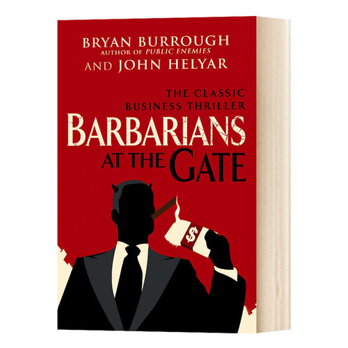 门口的野蛮人 Barbarians At The Gate 英版 英文原版金融投资读物 进口英语书籍