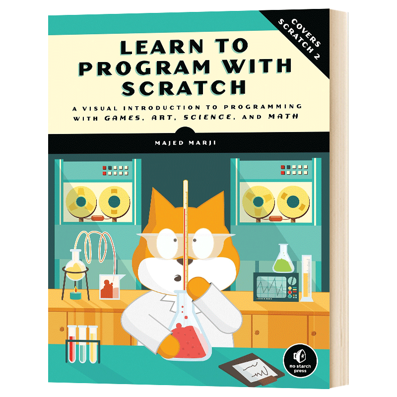 动手玩转Scratch2.0编程 STEAM创新教育指南 Learn to Program with Scratch 英文原版儿童编程书 进口英语书籍