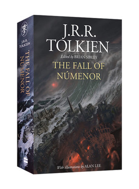 The Fall Of Númenor 努门诺尔王国的覆灭 中土世界第二纪元的故事 托尔金 精装插画版