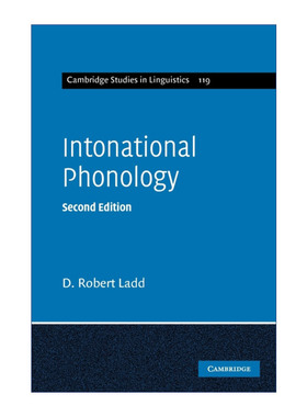 Intonational Phonology 语调音系学 剑桥语言学研究系列