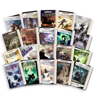 龙与地下城 崔斯特传奇 黑暗之路3 剑之海 Sea of Swords Legend of Drizzt Paths of Darkness Book 3 英文原版奇幻小说