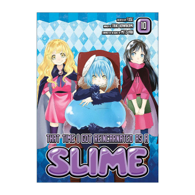英文原版 That Time I Got Reincarnated as a Slime 10 关于我转生变成史莱姆这档事10 漫画 伏濑 英文版进口英语原版书籍
