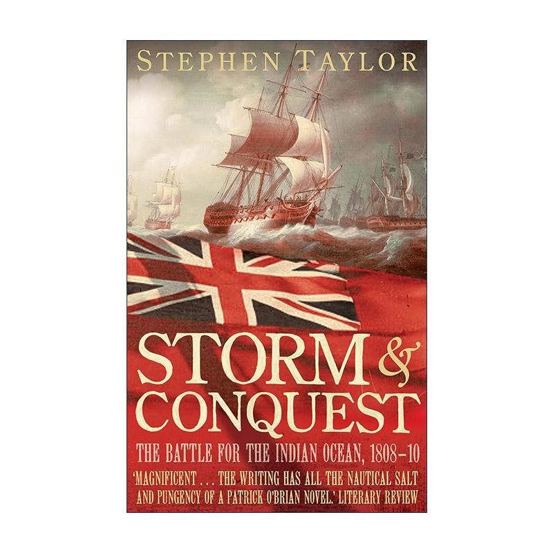 英文原版 Storm and Conquest 风暴与征服 19世纪英法印度洋海战 英文版 进口英语原版书籍