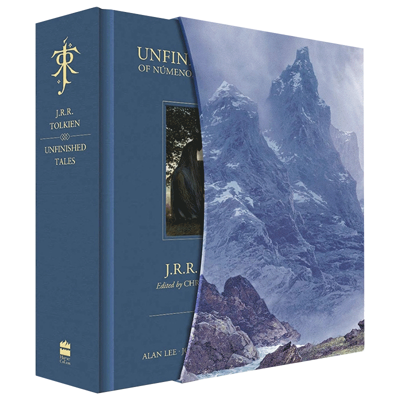 未完成的故事全彩插图 Unfinished Tales Illustrated Deluxe edition 英文原版科幻小说 Tolkien托尔金 豪华版 进口文学书籍