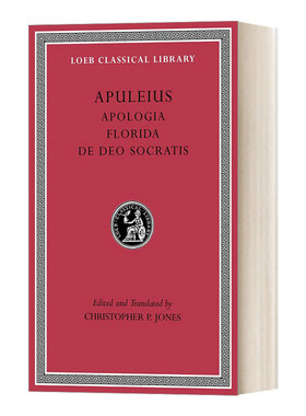 英文原版 Apologia. Florida. De Deo Socratis  阿普莱乌斯Apuleius 辩解 佛罗里达 论苏格拉底的上帝 原文拉英对照版 进口书籍
