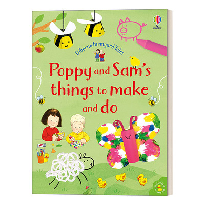 Poppy and Sam's Things to make and do 亲子互动 儿童英语启蒙阅读绘本