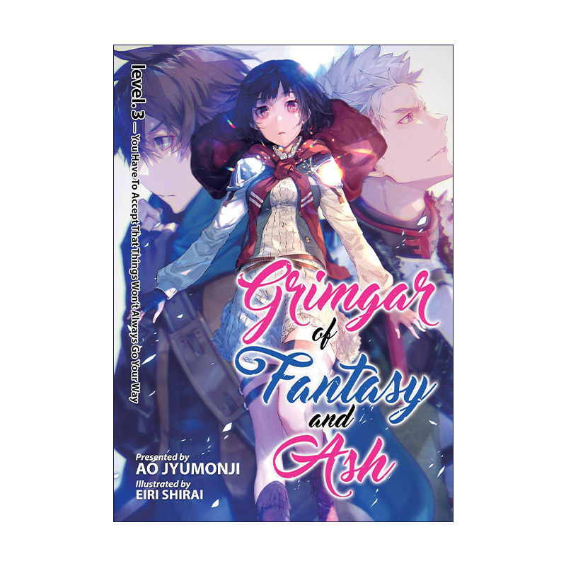英文原版 Grimgar of Fantasy and Ash Vol.3 灰与幻想的格林姆迦尔3 同名动漫轻小说 十文字青 英文版 进口英语原版书籍