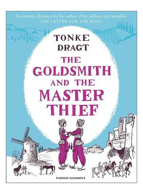 英文原版 The Goldsmith and the Master Thief金匠与大盗 儿童经典奇幻冒险小说 国王的信使作者唐克·德拉克特 进口英语原版书籍