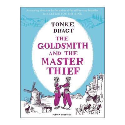 英文原版 The Goldsmith and the Master Thief金匠与大盗 儿童经典奇幻冒险小说 国王的信使作者唐克·德拉克特 进口英语原版书籍
