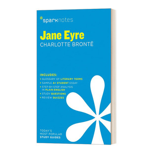 Eyre SparkNotes 中学教辅 简爱 进口英语书籍 英文原版 Jane Guide 文学导读系列 Literature
