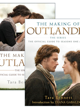 英文原版 The Making of Outlander 异乡人 古战场传奇 2册 第一到四季官方制作指南 英文版 进口英语原版书籍