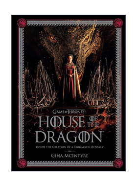 英文原版 Game of Thrones: House of the Dragon 权力的游戏前传 龙之家族 坦格利安王朝的创建 创作幕后设定集 精装 进口书籍