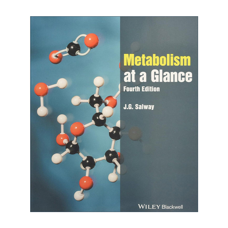 英文原版 Metabolism At a Glance 新陈代谢概览 第4版 英文版 进口英语原版书籍