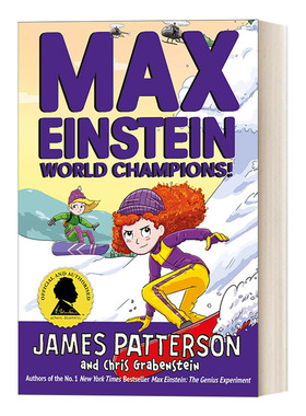 Max Einstein World Champions 马克思爱因斯坦系列5 世界冠军 英文原版儿童动作冒险小说 进口英语书籍