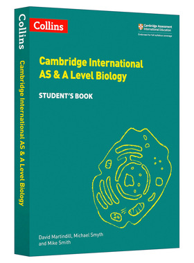 柯林斯剑桥国际高中生物学生用书 Cambridge AS & A Level Biology Student's Book 英文原版中学教辅 进口英语书籍