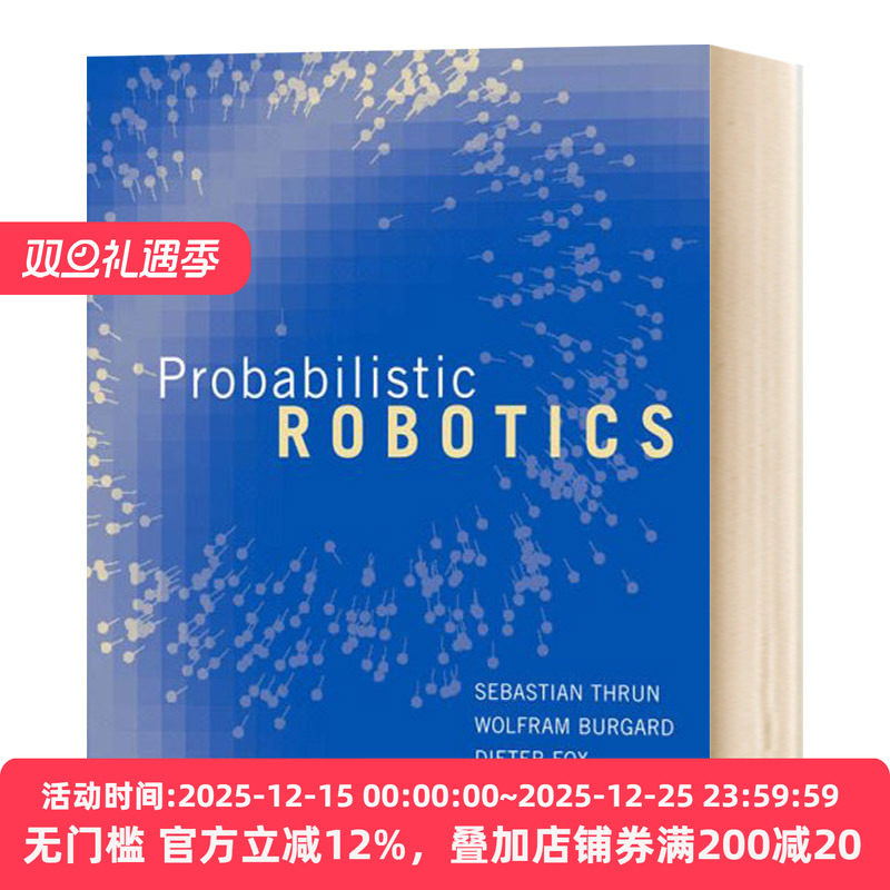 概率机器人 Probabilistic Robotics 英文原版计算机网络读物 进口英语书籍