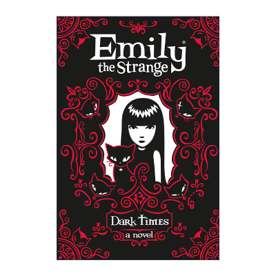 英文原版 Emily the Strange: Dark Times 怪异的艾米莉3 逢魔时刻 美国经典漫画人物小说 儿童章节书 精装 进口英语原版书籍