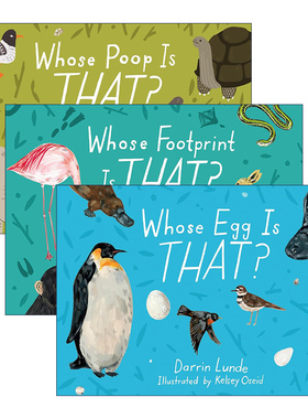 英文原版 Whose Is THAT? 那是谁的系列3册 儿童精装科普百科绘本 当我们看星星时 我们看见了什么作者Kelsey Oseid 英文版 进口书