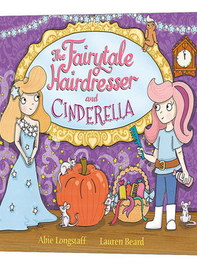 童话理发师和灰姑娘 The Fairytale Hairdresser and Cinderella 英文原版儿童绘本 进口英语书籍