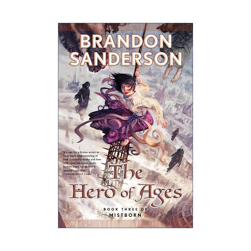 英文原版 The Hero of Ages 迷雾之子3 永世英雄 精装 英文版 进口英语原版书籍
