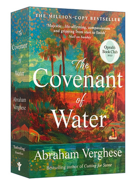 英文原版 The Covenant of Water 水之约 亚伯拉罕·凡格斯 奥普拉读书会推荐 英文版 进口英语原版书籍