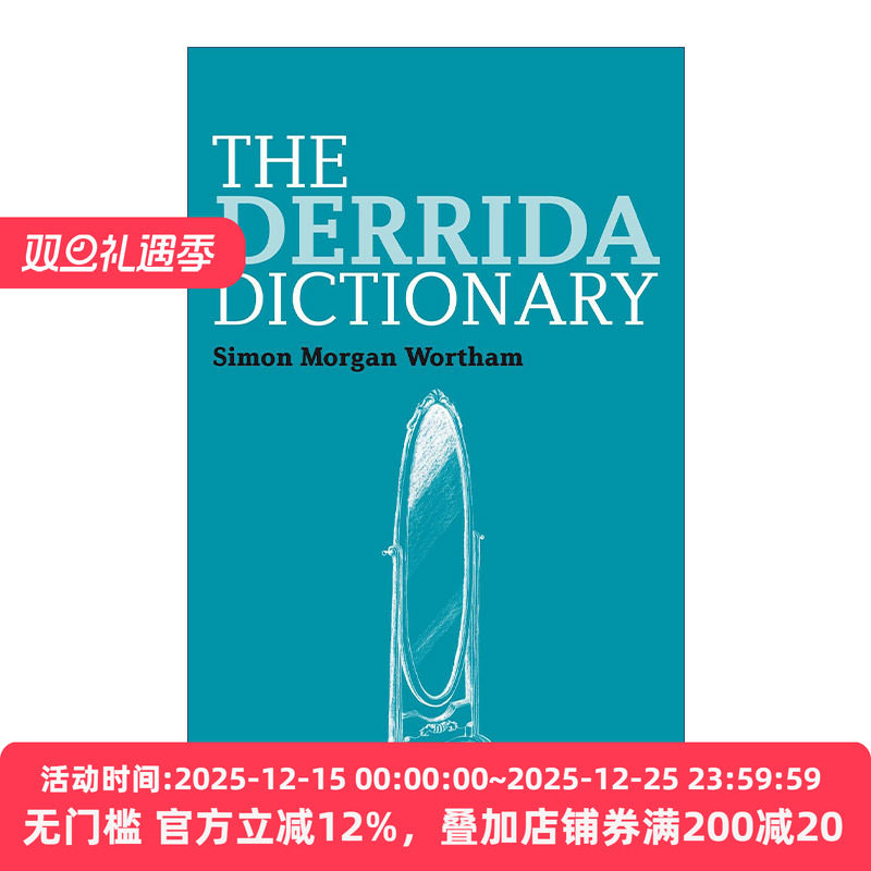 英文原版 The Derrida Dictionary 德里达辞典 哲学入门工具书 英文版 进口英语原版书籍