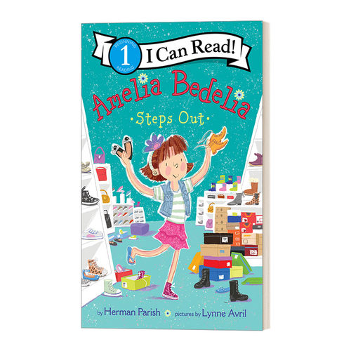 Amelia Bedelia Steps Out 阿米莉亚走出来 糊涂女佣分级阅读 I Can Read Level 1
