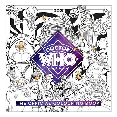 英文原版 The Official Doctor Who Colouring Book 神秘博士涂色书 英文版 进口英语原版书籍