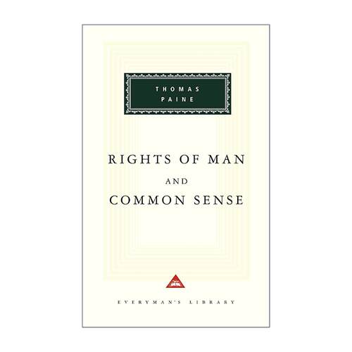 英文原版 The Rights Of Man And Common Sense 托马斯·潘恩政治著作合集 人的权利 常识 Everyman精装收藏版 进口英语原版书籍