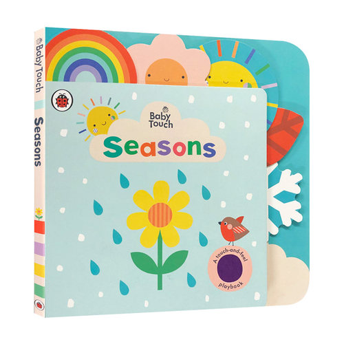 宝宝触摸书季节英文版儿童绘本