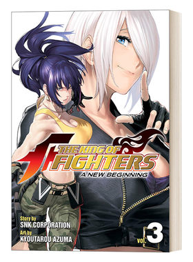 英文原版 The King of Fighters A New Beginning Vol 3 拳皇 新开始 格斗游戏漫画 卷三 SNK 英文版 进口英语原版书籍