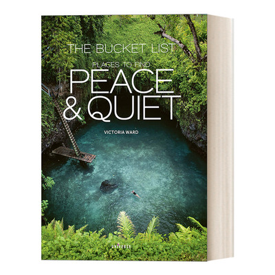 英文原版 The Bucket List 治愈系旅行目的地 美好平静之地 生活方式 精装艺术图册 Victoria Ward 英文版 进口英语原版书籍