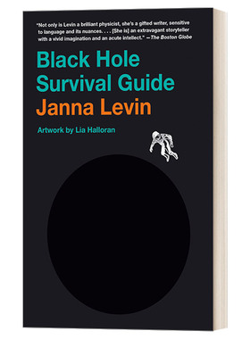 英文原版 Black Hole Survival Guide 黑洞旅行指南 天文学科普百科 豆瓣高分推荐 引力波作者Janna Levin 英文版 进口英语原版书