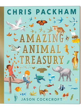 Amazing Animal Treasury 神奇的动物世界 精装插画科普绘本