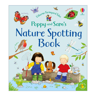Poppy and Sam's Nature Spotting Book 农场故事波比和山姆 观察大自然 纸板翻翻书