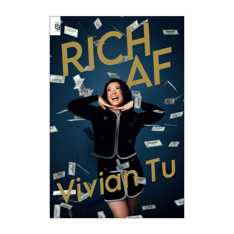 英文原版 Rich AF Exp 非凡致富 赢钱的心态将改变你的生活 理财投资指南 Vivian Tu 英文版 进口英语原版书籍