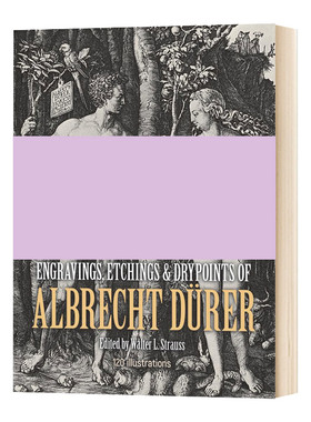 丢勒各式版画合集 The Complete Engravings  Etchings and Drypoints of Albrecht Dürer英文原版艺术读物 进口英语书籍